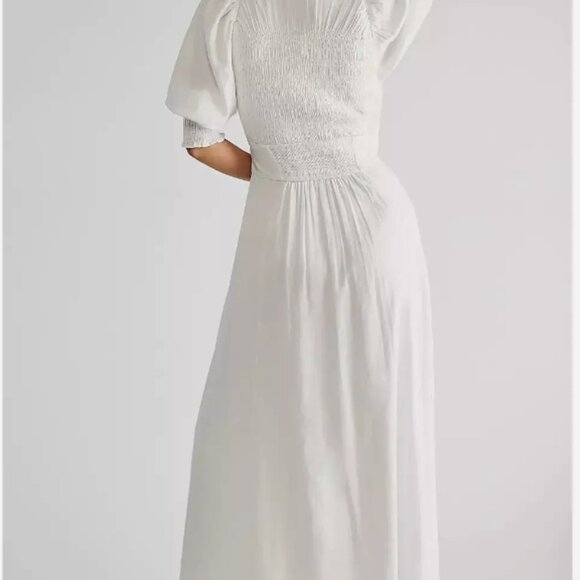 NWT Free People White Maxi Dress Size X-Small - Picture 3 of 14